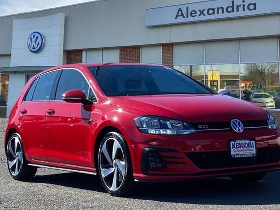 VOLKSWAGEN GOLF GTI 2020 3VW6T7AU5LM001834 image